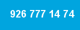 926 777 14 74 926 777 14 74